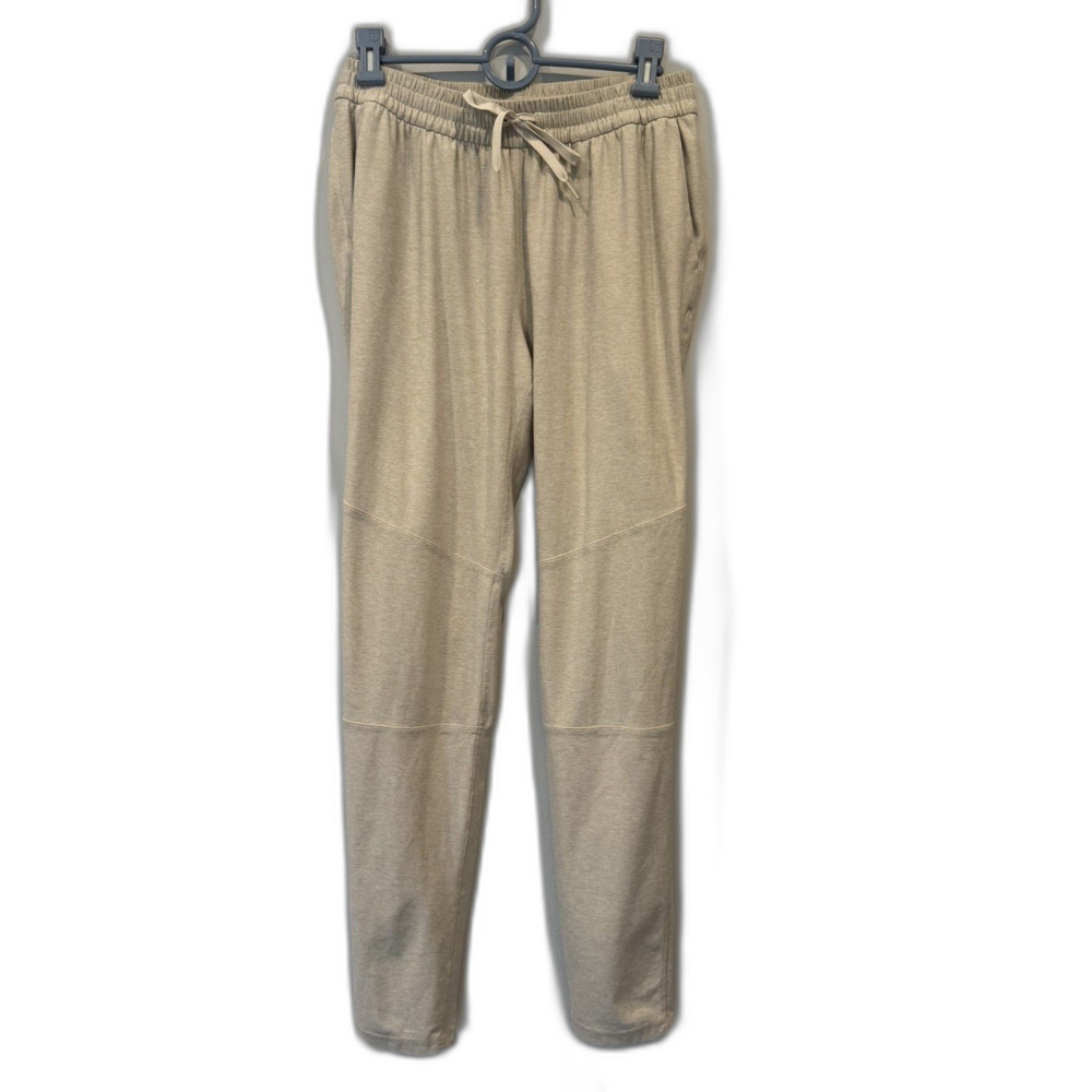Outdoor Voices CloudKnit Jogger Pants Soft Stretch Beige Lounge Women Medium